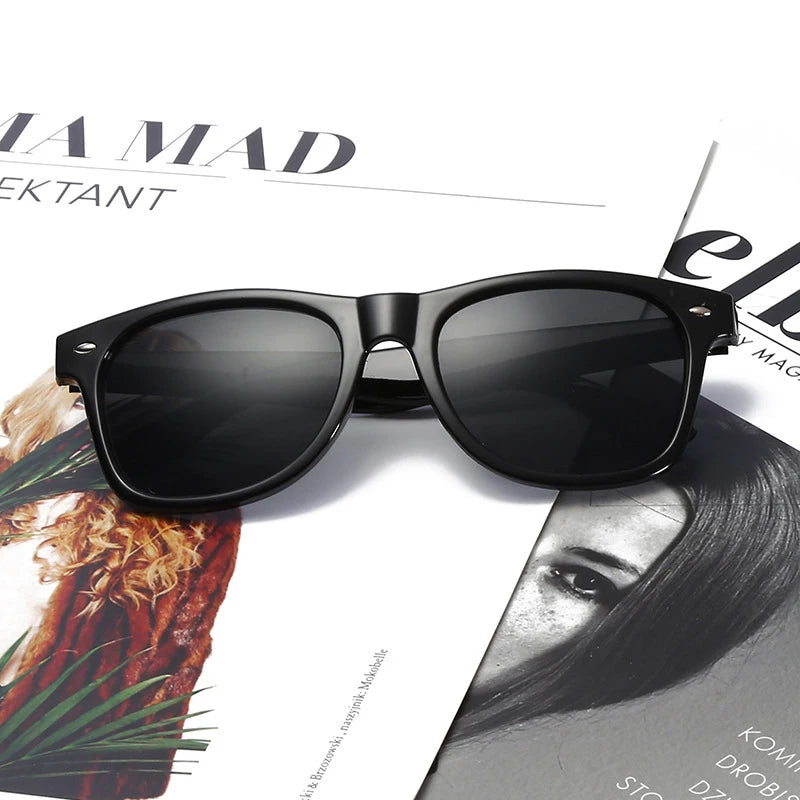 Vintage Imitate Bamboo Sunglasses Men