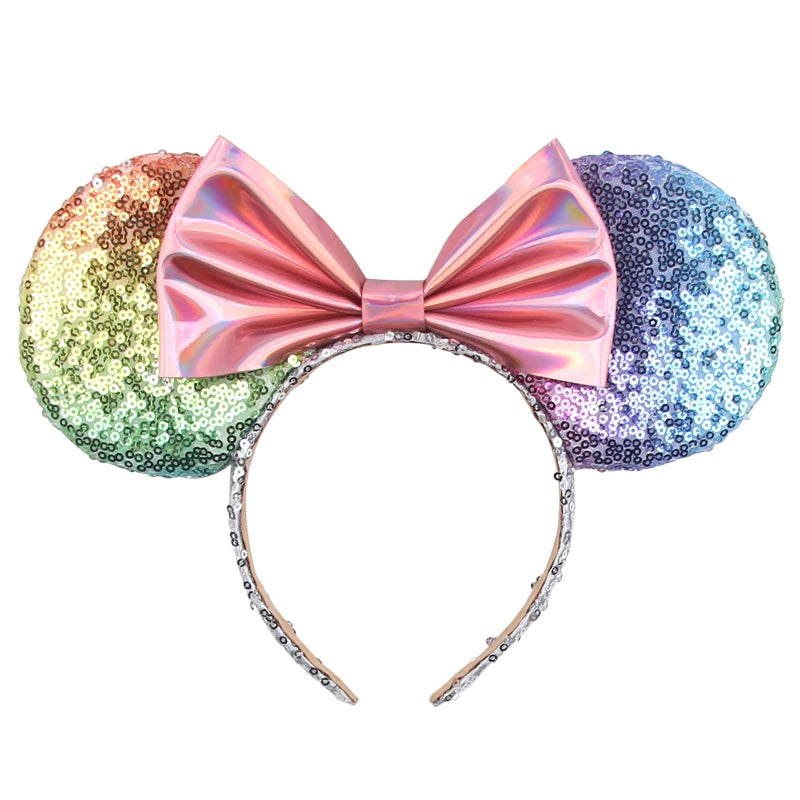 Big DOT Bow Minnie Mouse Ears Headband