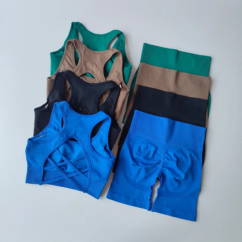 High Waist & Hip Lifting Fitness Set for Women