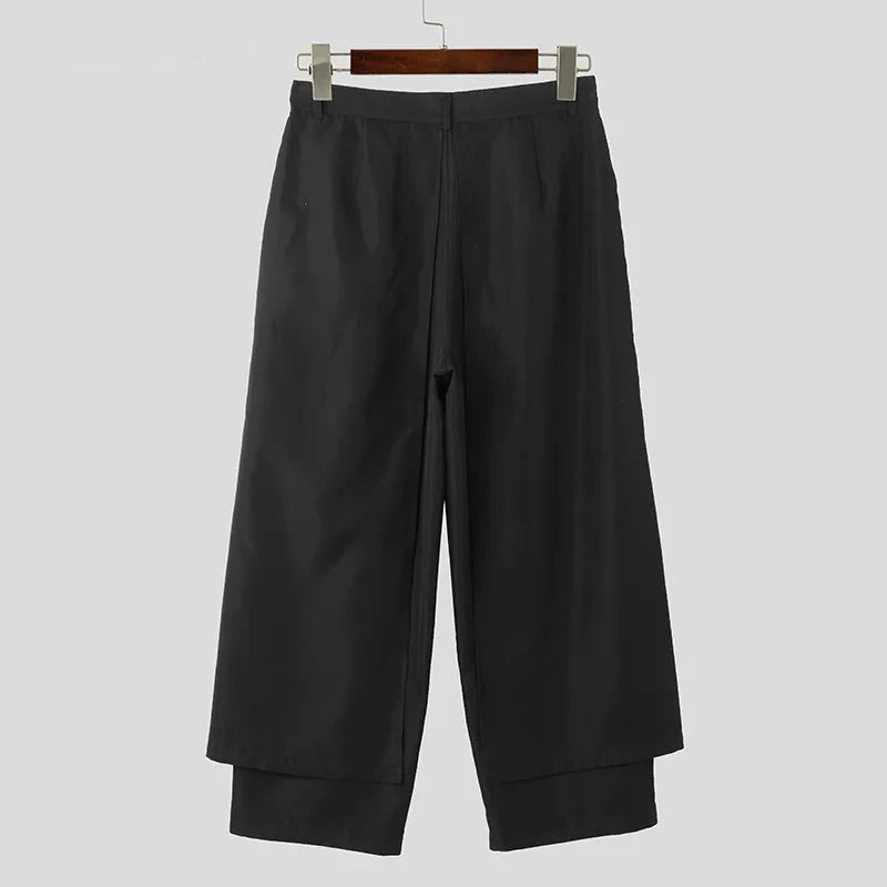 INCERUN Men’s Irregular Pants