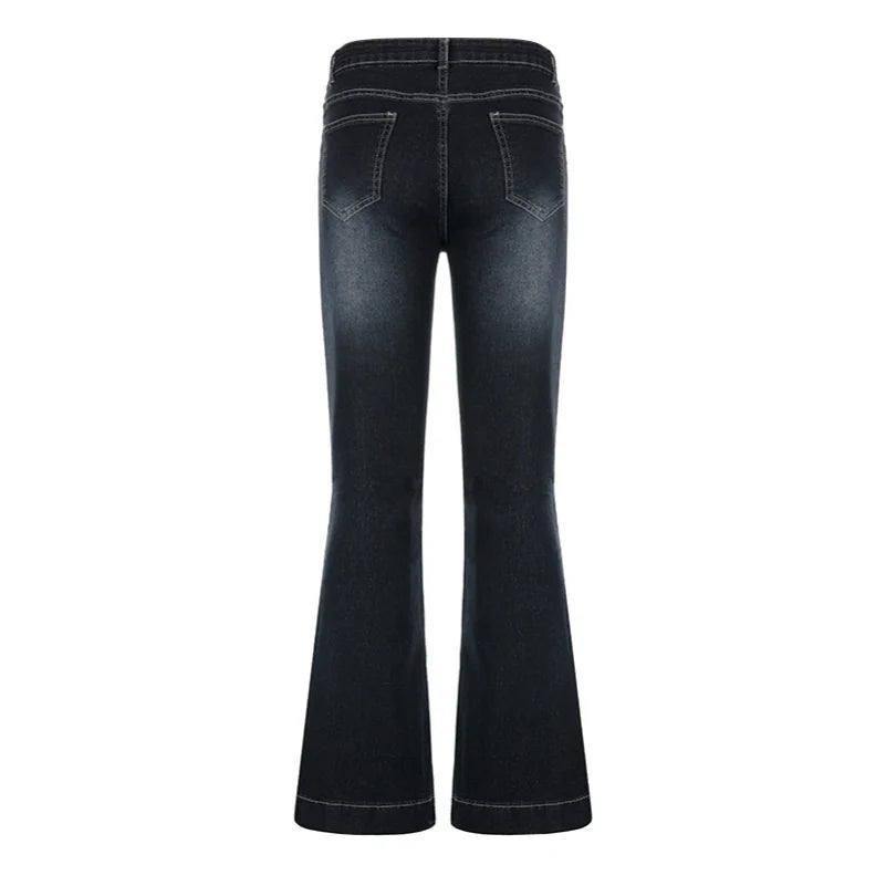 Vintage Aesthetic Flare Jeans