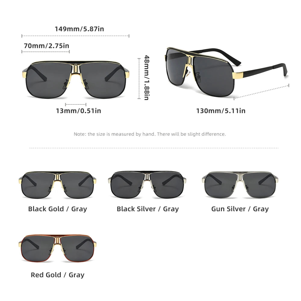 Polarized Luxury Sunglasses for Men