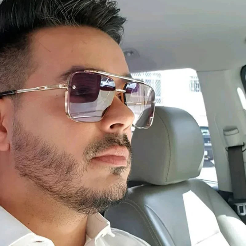 New Fashion Classic Square Sunglasses for Men