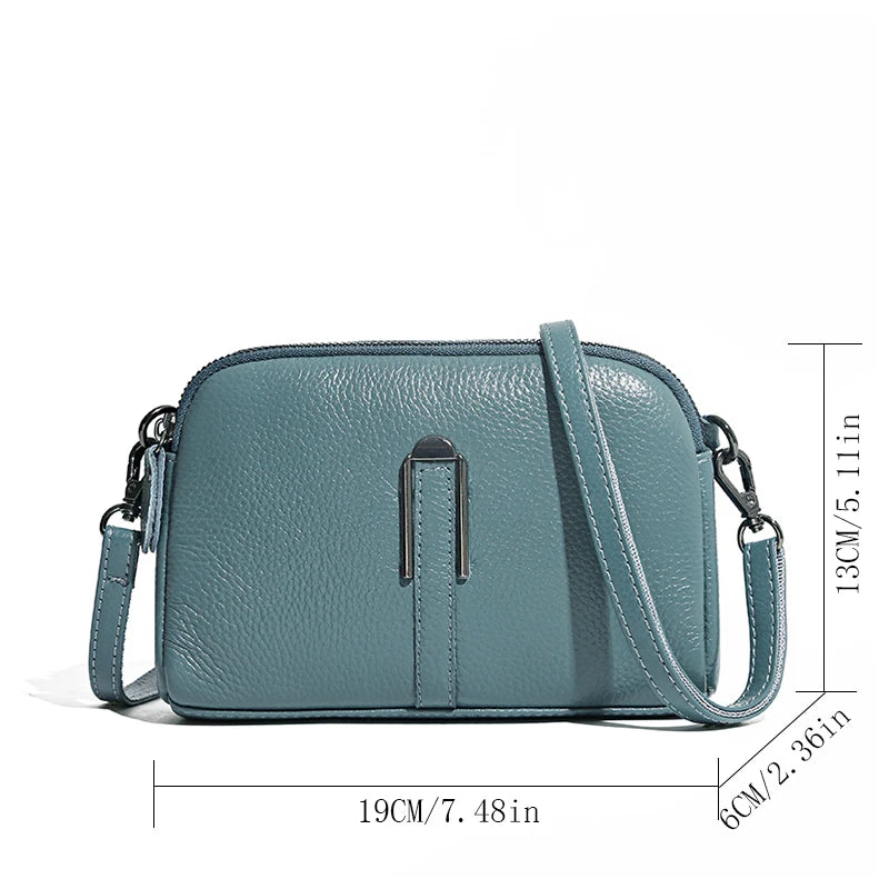 Genuine Leather Luxury Women&