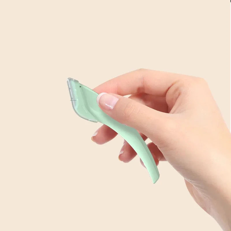 Precision Eyebrow Trimming & Shaping Set - 2Pc Razor and Comb