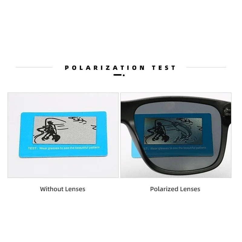 Oversized Polarized Sunglasses for Men & Women