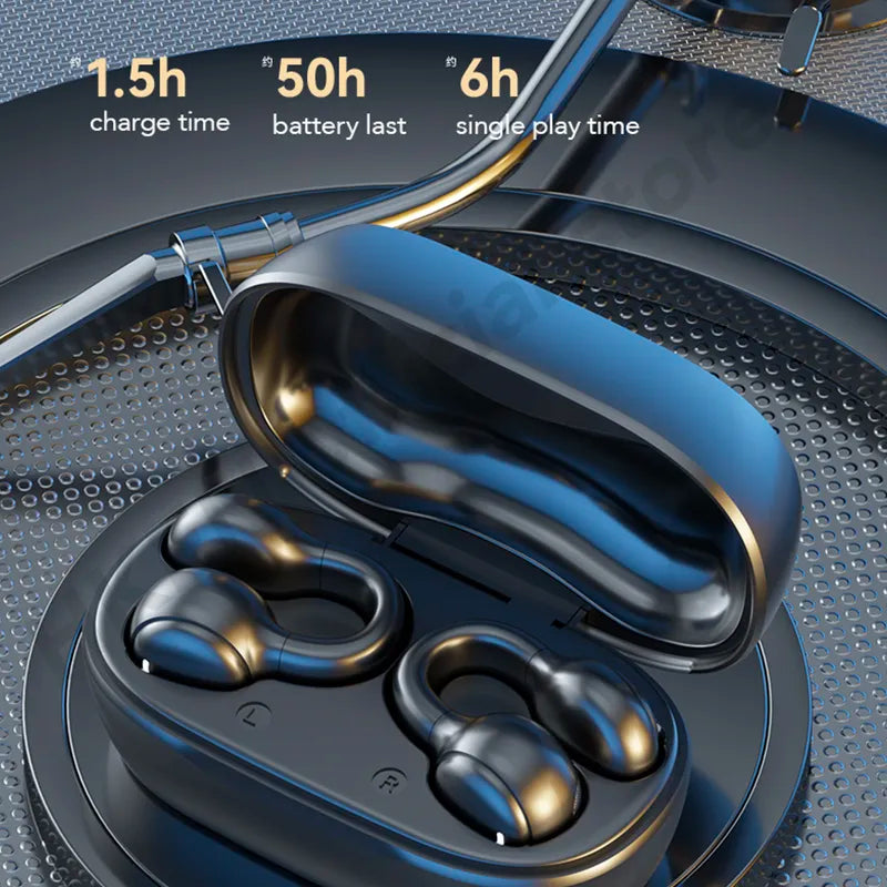 Bone Conduction Wireless Gaming Headset – Waterproof & Noise Cancelling