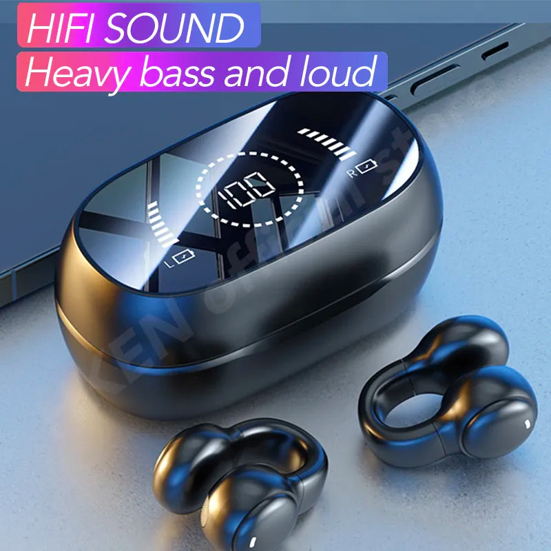 Bone Conduction Wireless Gaming Headset – Waterproof & Noise Cancelling