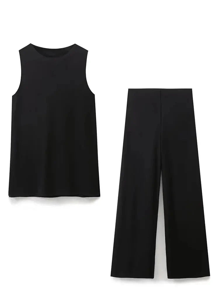 TRAFZA Summer Women’s Vest & Pant Set