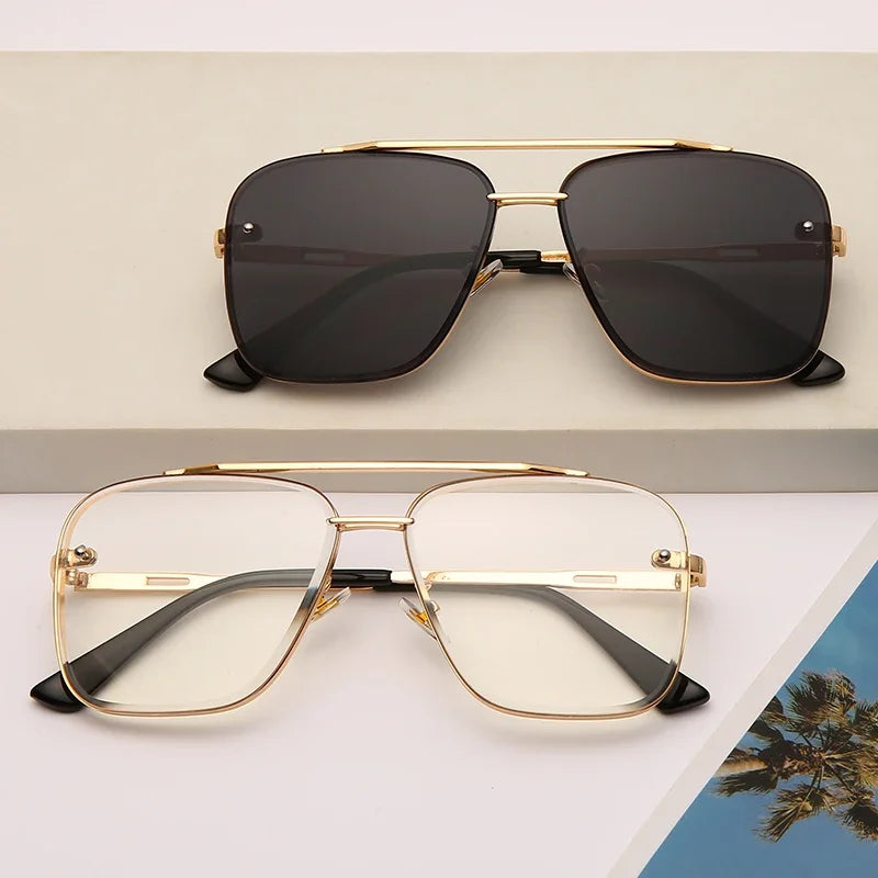 New Fashion Classic Square Sunglasses for Men