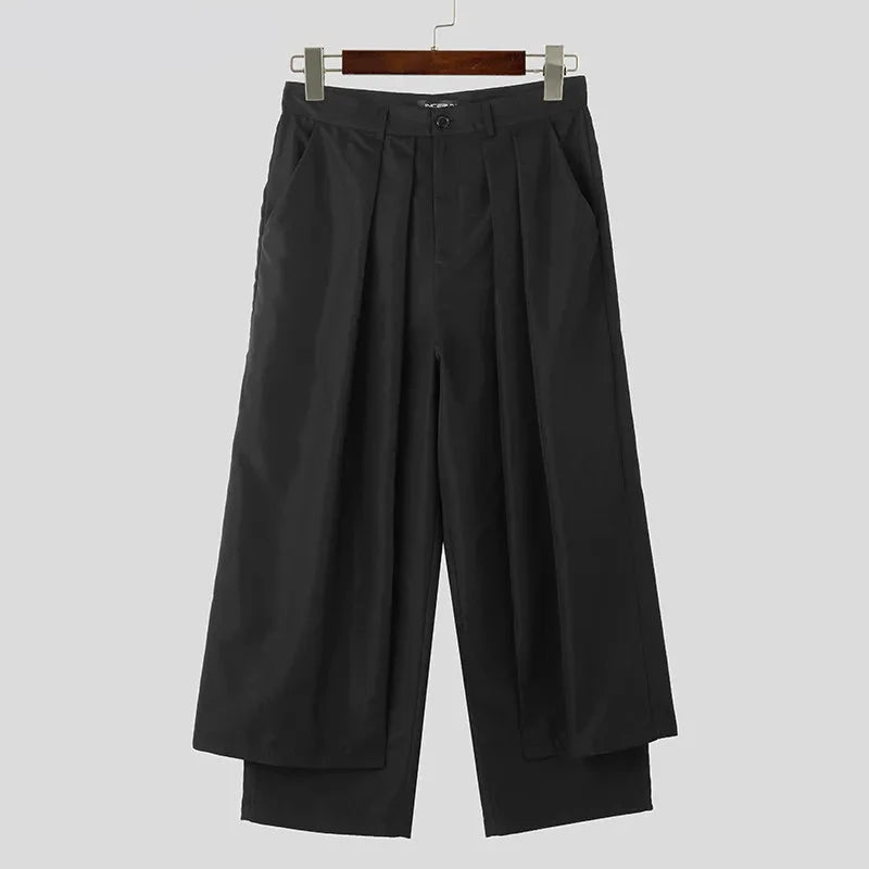 INCERUN Men’s Irregular Pants