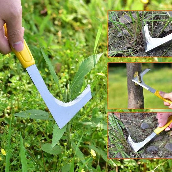 Stainless Steel Sickle for Weed Pulling