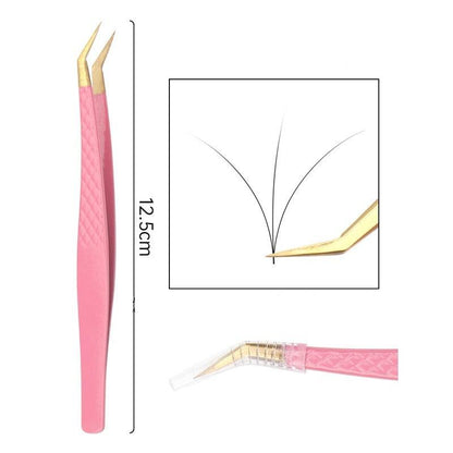 Grafting False Eyelashes Tool Fish Pattern Tweezers