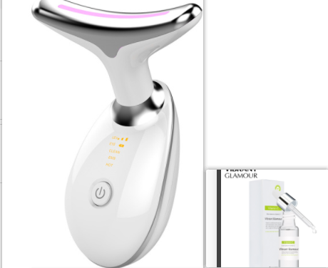 EMS Thermal Neck &amp; Face Lifting Massager