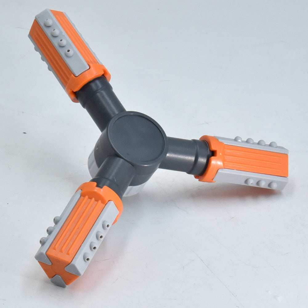 Adjustable 360 Degree 3-Arm Rotating Sprinkler