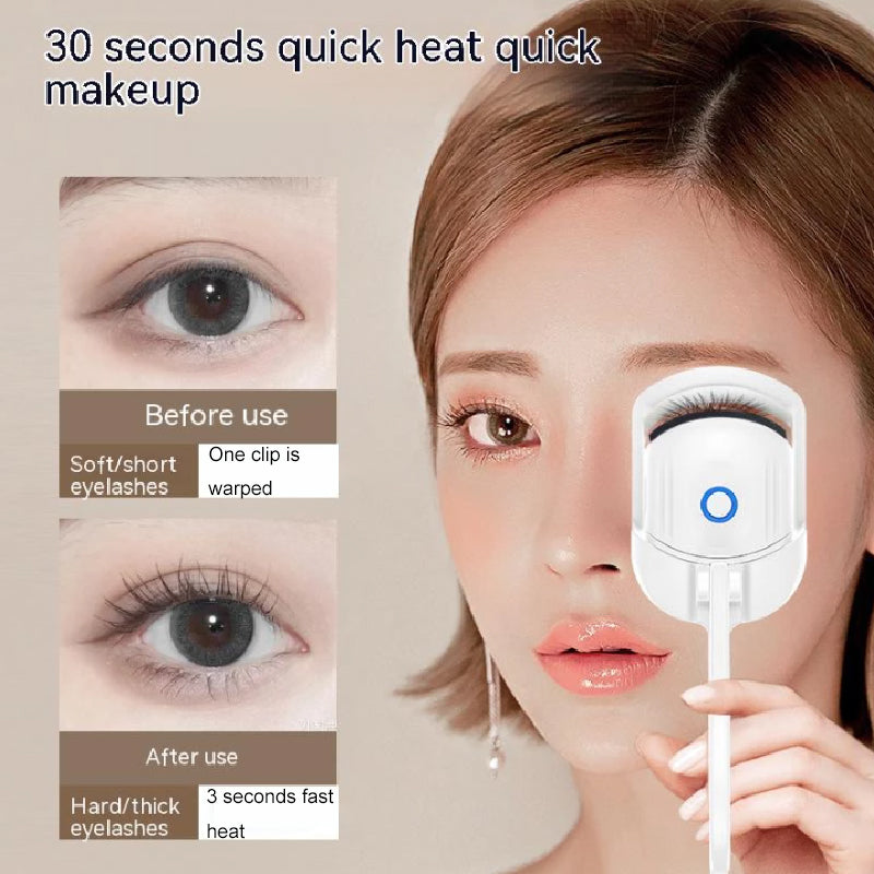 Rechargeable Electric Heated Eyelash Curler – Long-Lasting Curls