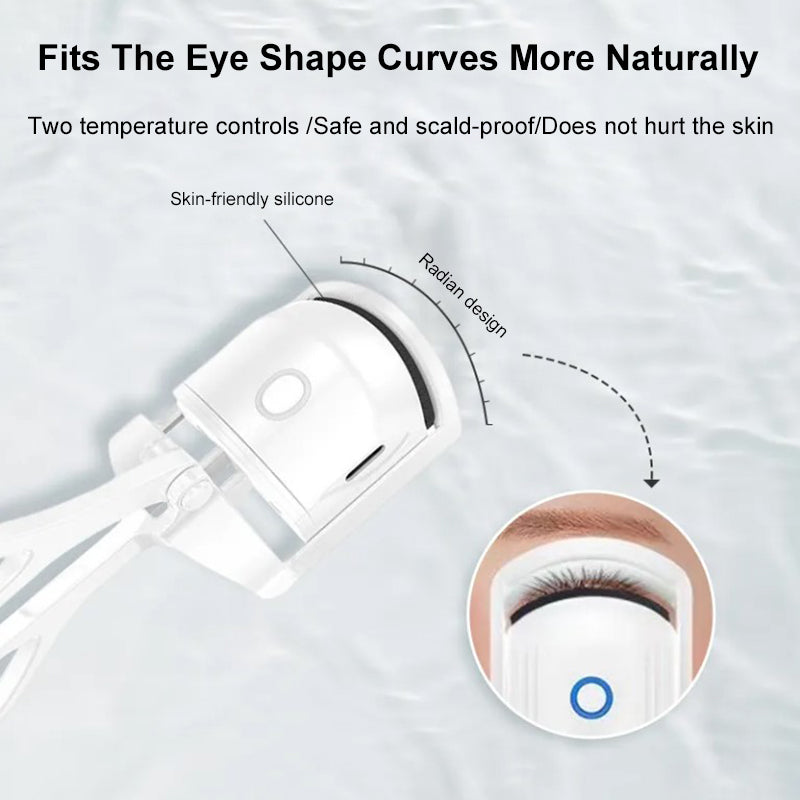 Rechargeable Electric Heated Eyelash Curler – Long-Lasting Curls