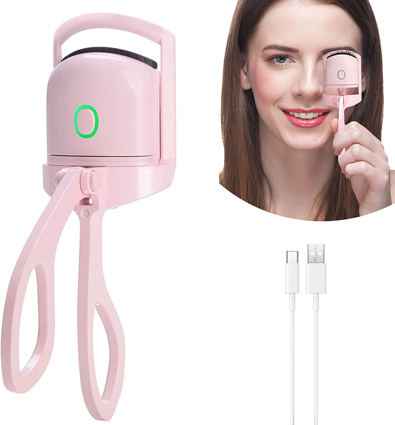 Rechargeable Electric Heated Eyelash Curler – Long-Lasting Curls