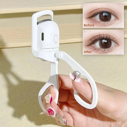 Rechargeable Electric Heated Eyelash Curler – Long-Lasting Curls