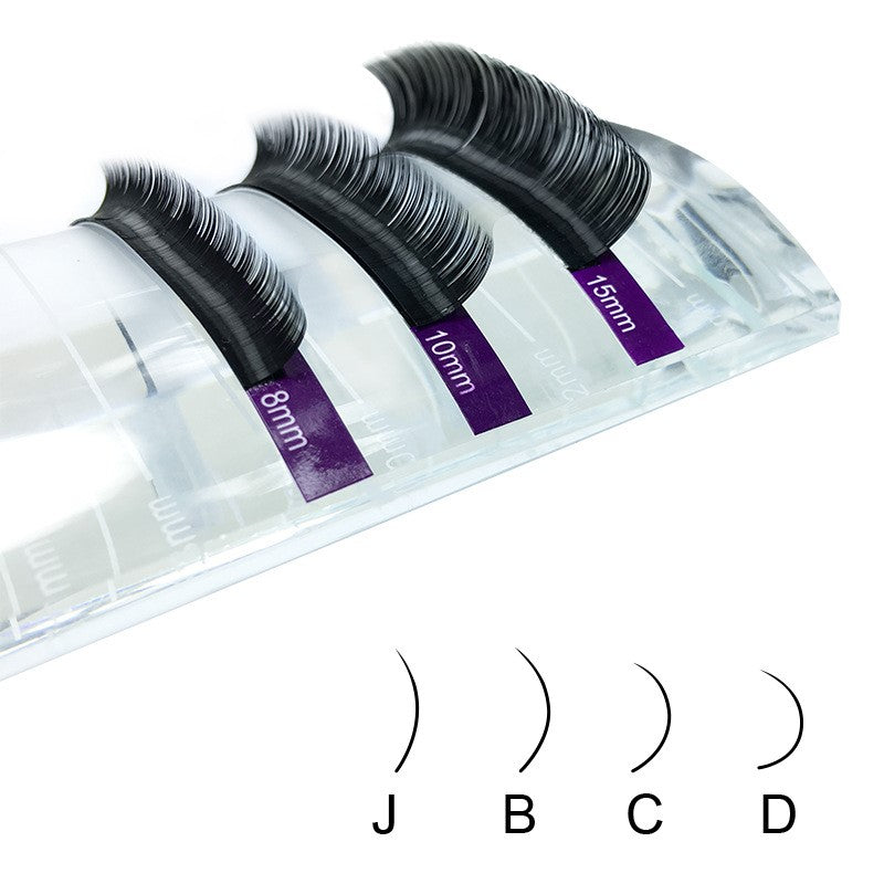 Professional Grafted Eyelashes – 0.07mm Thick, Ultra-Soft Lash Extensions