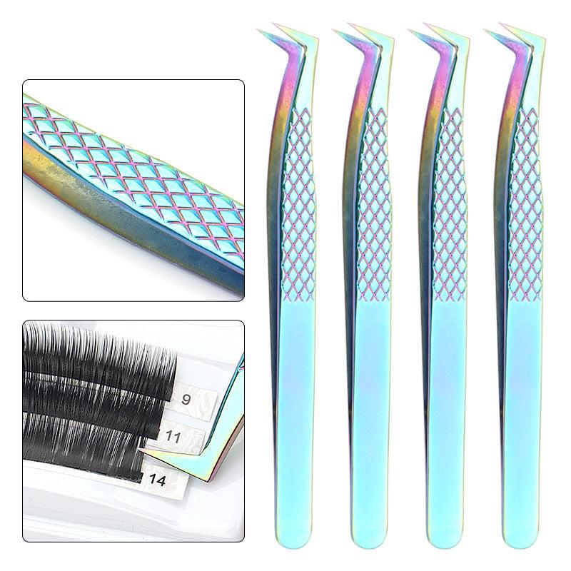 Curved Grafting Eyelash Tweezers