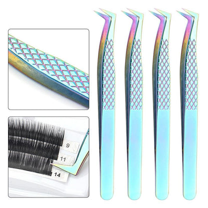 Curved Grafting Eyelash Tweezers