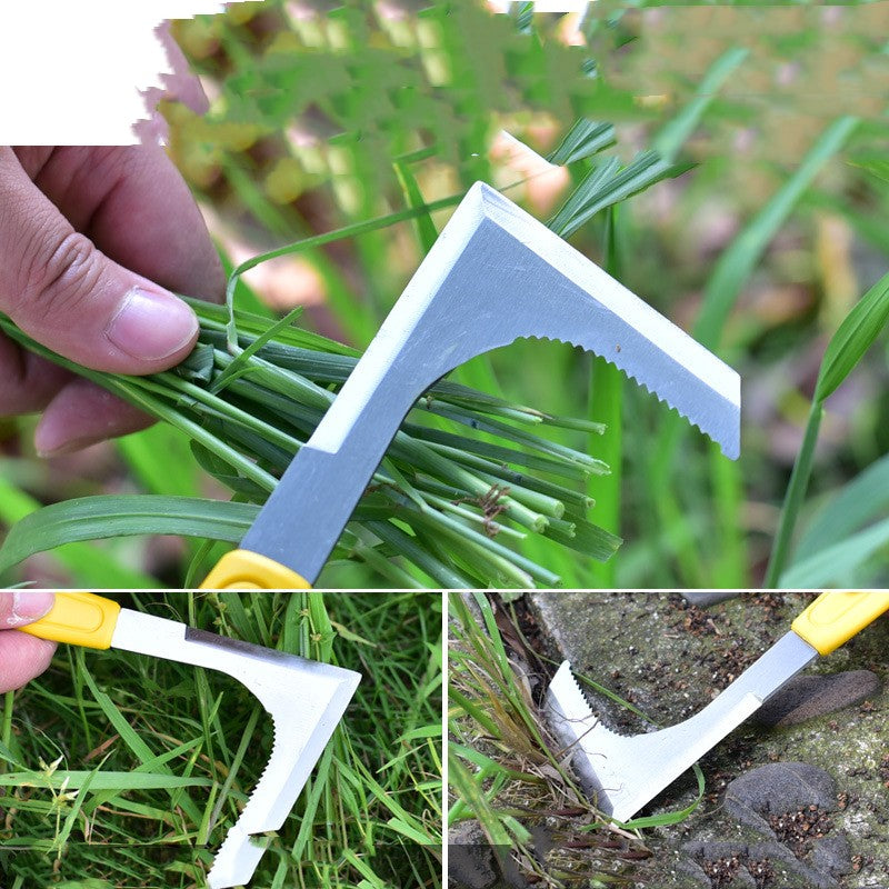 Stainless Steel Sickle for Weed Pulling