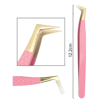 Grafting False Eyelashes Tool Fish Pattern Tweezers