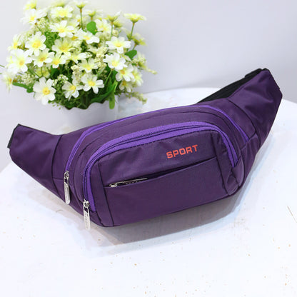 Multi-Layer Nylon Outdoor Sports Chest Bag