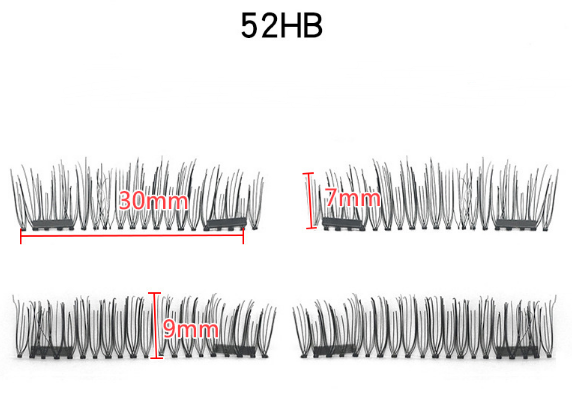 Double Magnet False Eyelashes