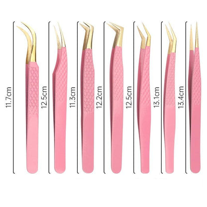 Grafting False Eyelashes Tool Fish Pattern Tweezers