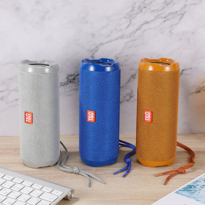 Fabric Portable Creative Wireless Bluetooth Speaker with Card Holder