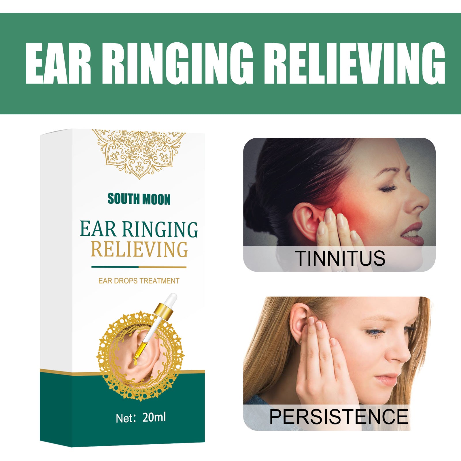 External Care Solution Tinnitus Ear Drops