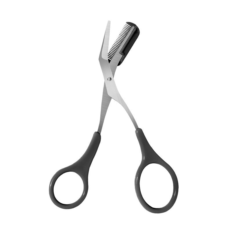 Precision Trimming Scissors – Portable Grooming for Brows &amp; Lashes