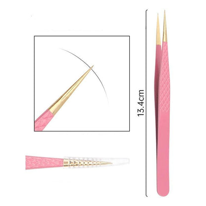 Grafting False Eyelashes Tool Fish Pattern Tweezers