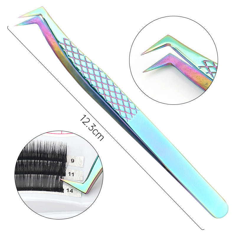 Curved Grafting Eyelash Tweezers