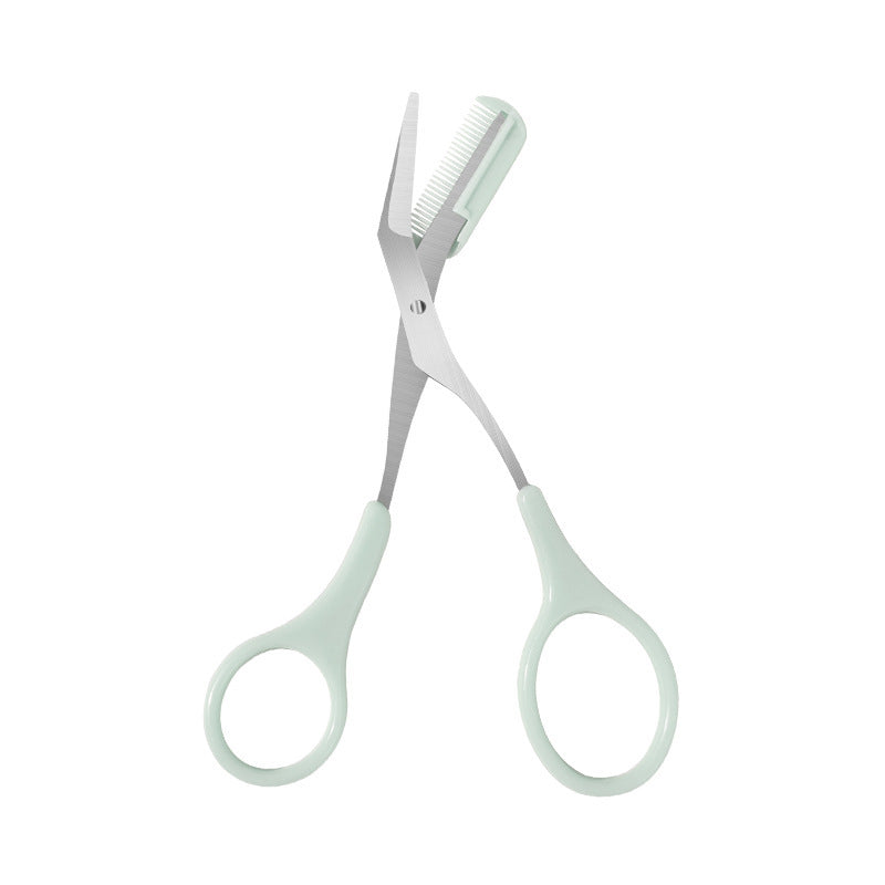 Precision Trimming Scissors – Portable Grooming for Brows &amp; Lashes