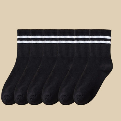 Mid-Tube Socks Autumn Winter Sport Sweat Absorbent