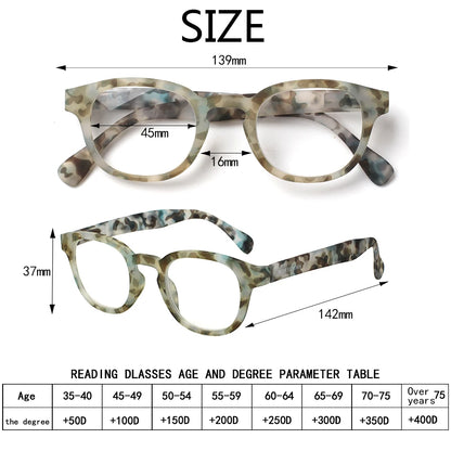 Turzing Round Reading Glasses for Women