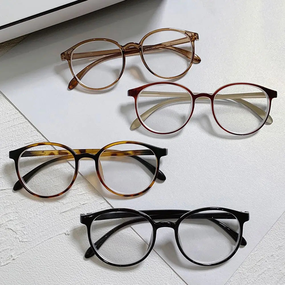 Vintage Leopard Myopia Glasses for Women