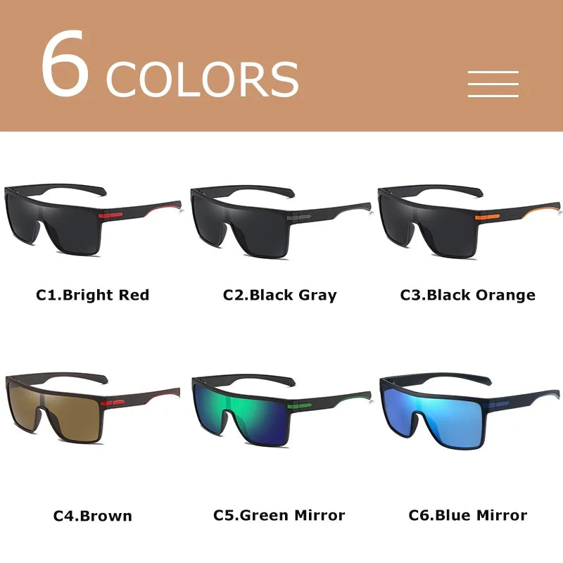 CRIXALIS Polarized Oversized Sunglasses for Men