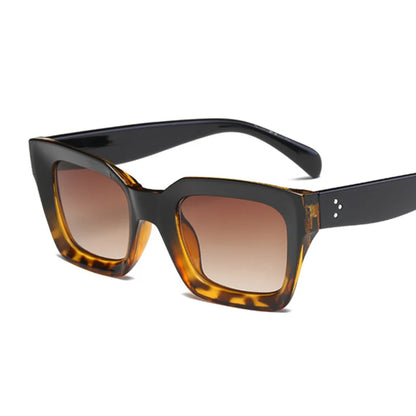 New Fashion Woman Luxury Brand Square Sunglasses