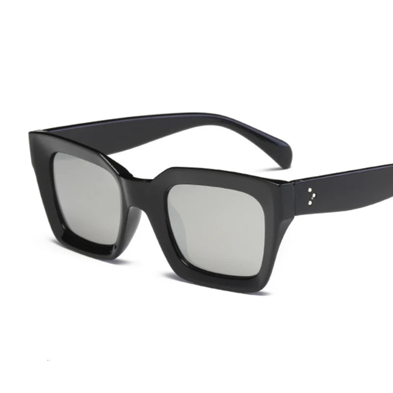 New Fashion Woman Luxury Brand Square Sunglasses