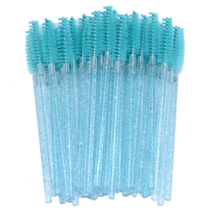 50PCS Crystal Eyelash Mascara Wands