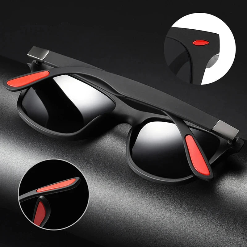 Classic Square Polarized Sunglasses for Men