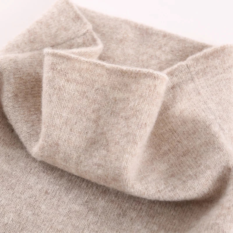 BELIARST 100% Pure Wool Autumn and Winter Sweater for Women