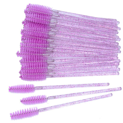 50PCS Crystal Eyelash Mascara Wands