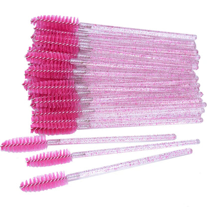 50PCS Crystal Eyelash Mascara Wands