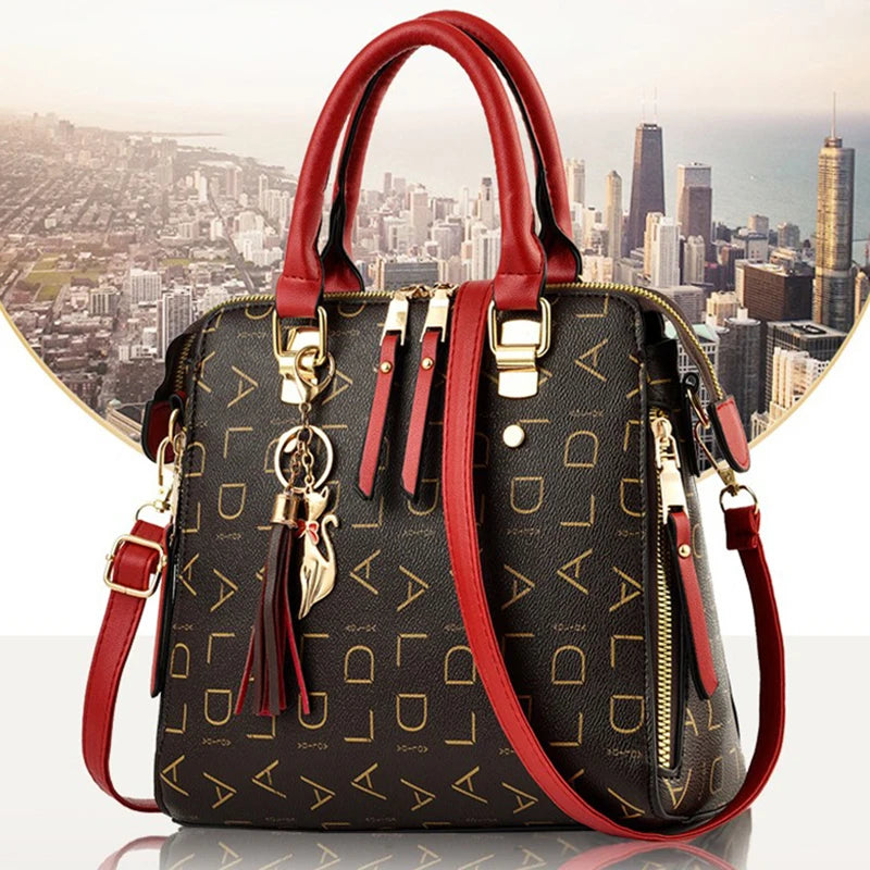 Fashion English Letter Handbag