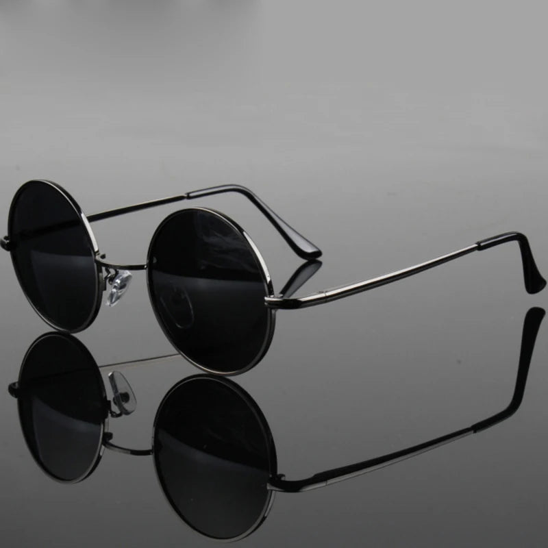 Retro Vintage Round Polarized Sunglasses for Men and Women